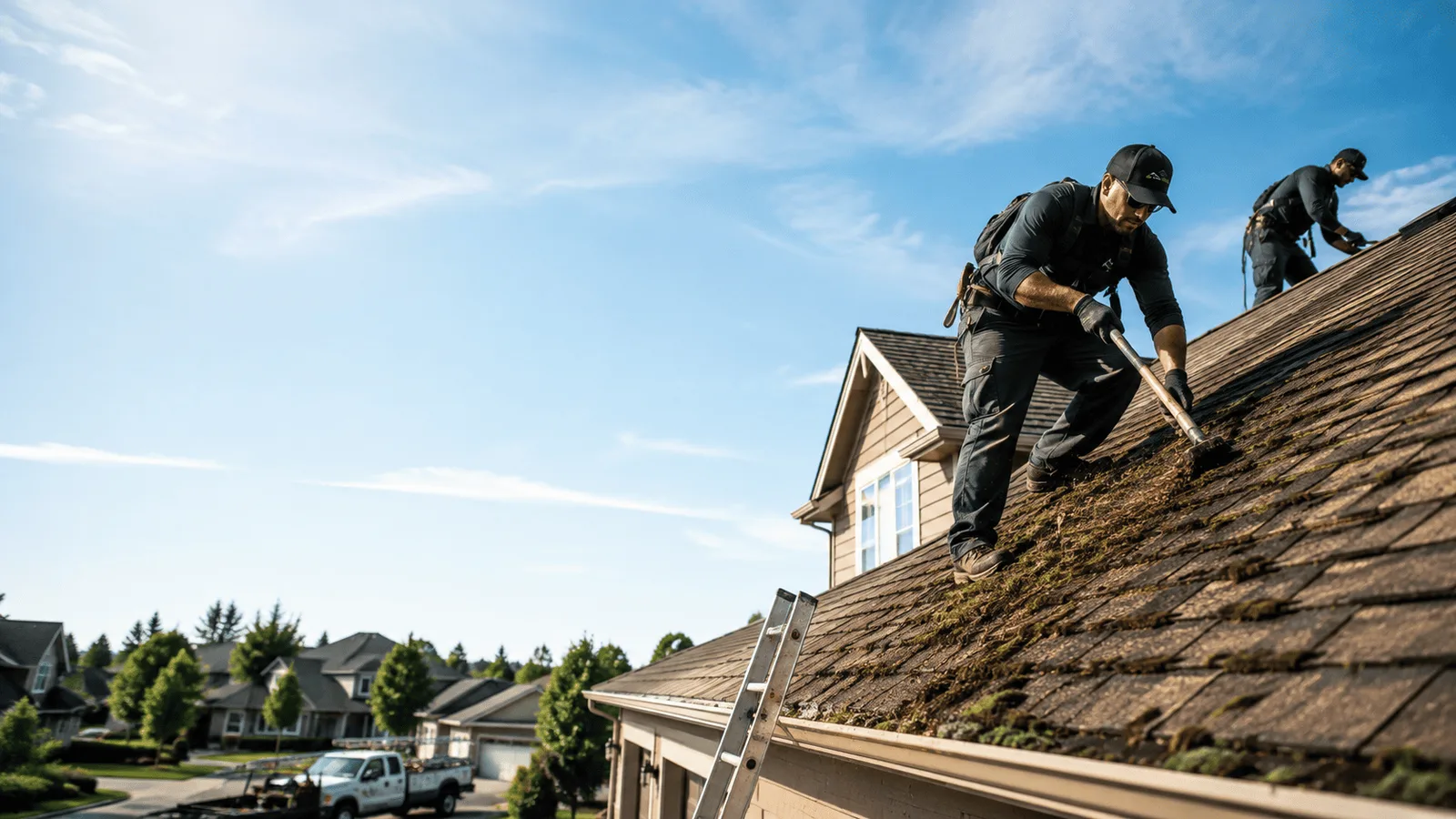 Roof Moss Removal in North Georgetown, OH near me